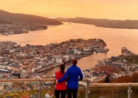 Dinbnb Private Terrace L 700 M To Bryggen L Modern * ベルゲン